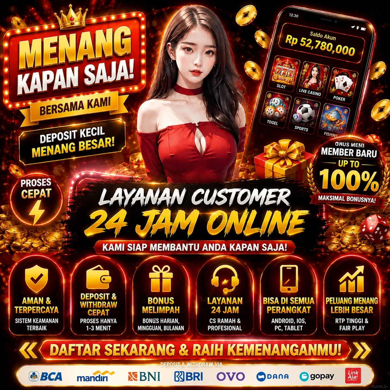 Fitur Garansi Kendala 100% screenshot